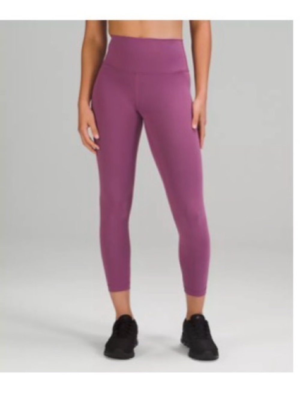lululemon athletica Vintage Plum Wunder Train High Rise Leggings